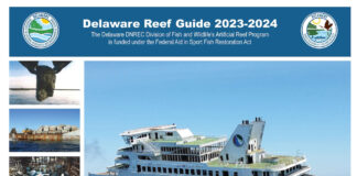 The new Delaware Reef guide is available on the DNREC website at de.gov/artificialreefs where it can also be obtained in hard copy through the DNREC Fisheries Section from filling out a request form. (Credit photo: DNREC)