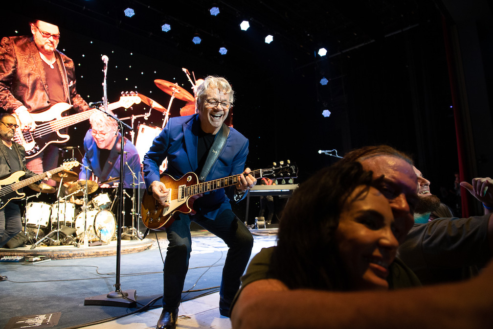 Aug. 21st, 2019 - Rock legend Steve Miller performs live at the Greek Theatre in Los Angeles, California. Credit image: (Photo: Jérôme Brunet)