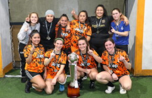 International, campeón femenil en La Bombonera El equipo International se llevó el primer lugar en La Bombonera (Foto HOY en Delaware).