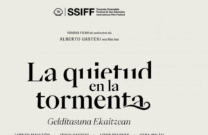 “La quietud en la tormenta” (o versiones de un reencuentro predestinado) Fragmento del póster de la película La quietud en la tormenta