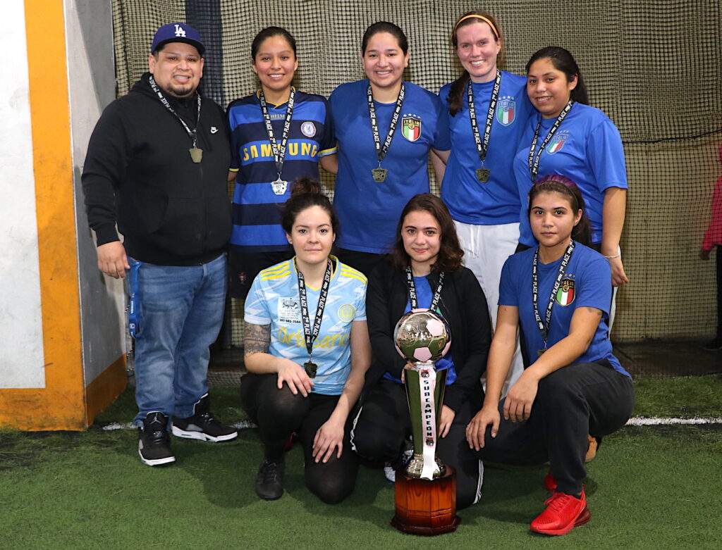 Equipo de Nueva Italia, subcampeonas en el torneo de La Bombonera Delaware