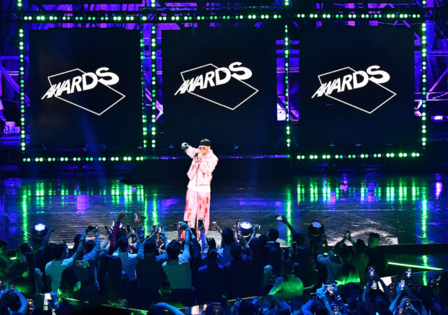 Bad Bunny at Spotify Awards