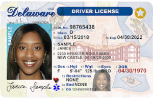 Gold Star? Yes You Are! REAL ID Deadline Approaching in 2020 Example of real Delaware ID