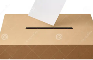 Afirmación viral exagera el número de nuevos votantes en tres estados Urna de votación