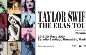“Taylor Swift – The Eras Tour” Póster oficial Eras Tour Madrid