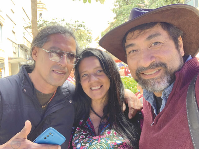 Julián, Carmen y Obed, "La Candelaria"  en el 2024