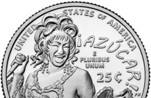 Celia Cruz hace historia una vez más Celia Cruz 2024 American Women Quarter US Mint