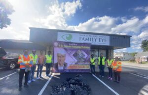 Global Nonprofit DSNDP Volunteers from Tarrant County participate in Cleanliness Drive Photo courtesy DSNDP,Dr. Shri Appasaheb Dharmadhikari, and Dr. Shri Sachindada Dharmadhikari