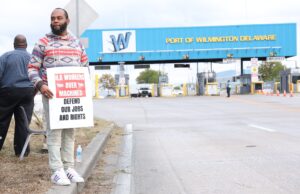 El puerto de Wilmington afectado por la huelga de estibadores