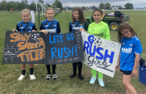 Delmarva Rush Super Girls Sunday at Sandhill Fields Photo courtesy Sandhill Fields