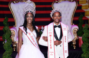 D’Vonne Scott and Imani Washington crowned as the 2024-2025 Mr. and Miss DSU Mr and Miss DSU