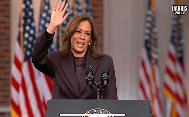 VP Harris formally conceded in a speech at Howard University in Washington, D.C.