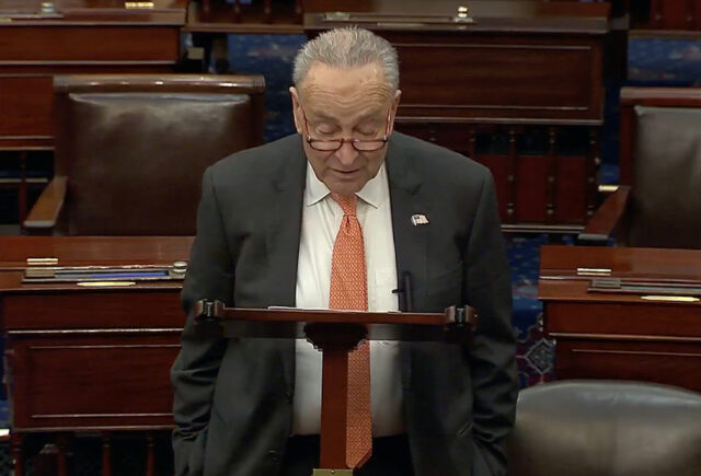 Senate Majority Leader Chuck Schumer (D-NY)