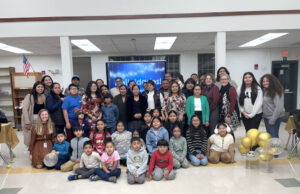 John M. Clayton wraps up Latino Family Literacy Program John M. Clayton families, teachers, staff and Indian River High School Leo Club volunteers who participated in the Fall 2024 Latino Family Literacy Program (Photo courtesy IRSD).