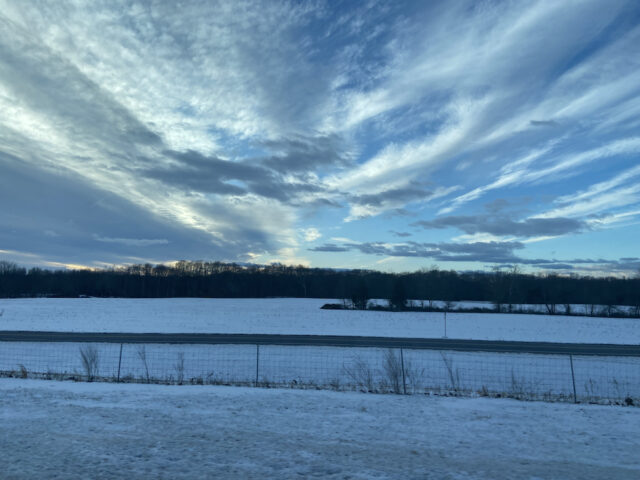 Snowy Sussex County, DE (Foto HOY en Delaware)