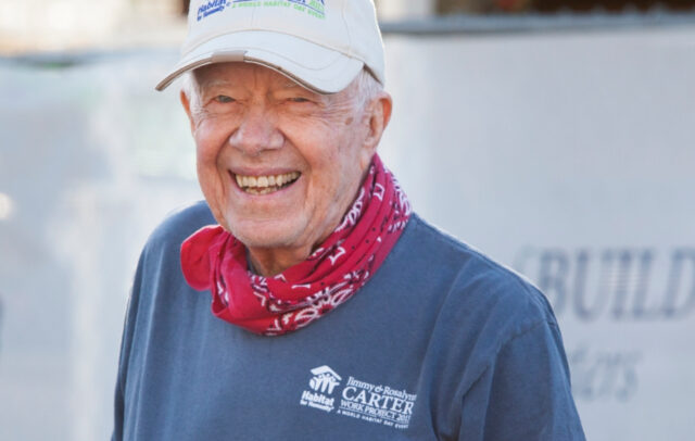 President Carter (Photo courtes SC Habitat for Humanity)