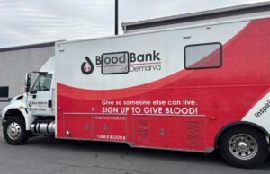 Sussex Academy to host blood drive Feb. 6 The Blood Bank of Delmarva will return to Sussex Academy from 8 a.m. to 1 p.m., Thursday, Feb. 6 for a mobile blood drive (Photo Courtesy of Sussex Academy)