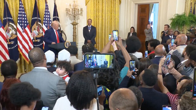 President Trump hosted an event honoring Black History Month