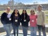 Sussex Technical High School Students Participated in Sussex County Science Fair Violet Giordano, Aimee Valezquez-Garcia, Areli Garcia-Quinones, Alondra Lopez-Juarez and Sussex Technical High School science teacher, Michele Thomas (Photo Courtesy Sussex Tech)