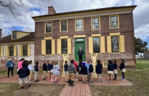 Sussex Academy students learn about Delaware history, ecosystem Sussex Academy fourth graders visited the John Dickinson Plantation in Dover, where they toured the Dickinson mansion, smokehouse, Samuel Dickinson’s gravesite, and participated in interactive activities.