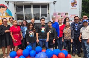 La Plaza DE facilitates “Al Toque Delicias Latinas” food truck ribbon-cutting, Georgetown, DE. Al Toque food truck ribbon cutting ceremony (Photo courtesy La Plaza Delaware)