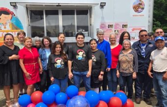 La Plaza DE facilitates “Al Toque Delicias Latinas” food truck ribbon-cutting, Georgetown, DE. Al Toque food truck ribbon cutting ceremony (Photo courtesy La Plaza Delaware)