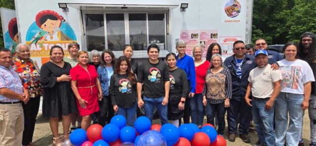 Al Toque food truck ribbon cutting ceremony (Photo courtesy La Plaza Delaware)