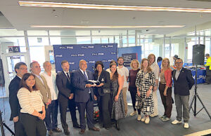 Aeroméxico begins daily nonstop flights to México City from Philadelphia/Aeroméxico inicia vuelos diarios sin escalas a la Ciudad de México desde Filadelfia Ribbon cutting and celebration at the Philadelphia International Airport (Photo HOY en Delaware)