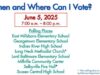 Vote TOMORROW (June 5th) in the Indian River School Referendum