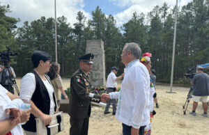 The Consulate of Mexico in Philadelphia and the American Legion Post 11 of Mount Holly, NJ, commemorate the 98th ceremony in honor of Captain Emilio Carranza Rodríguez/El Consulado de México en Filadelfia y la Legión America Post 11, NJ, conmemoran la 98ª ceremonia en honor al Capitán Emilio Carranza Rodríguez. 98ª ceremonia en honor al Capitán Emilio Carranza Rodríguez