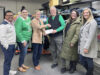 Sussex Strong Partners with Clothing Our Kids to Support Students in Need Pictured (L to R): Joe Gensoli, Kaci Sharadin, Jamie Coleman, Bob Blouin, Cecilia Roberson, and Jessica Harrison.