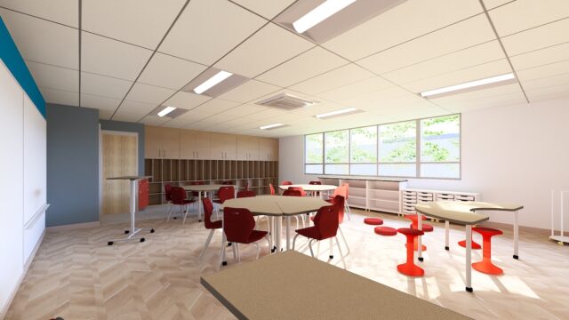 Saint Edmond's Academy New Classroom