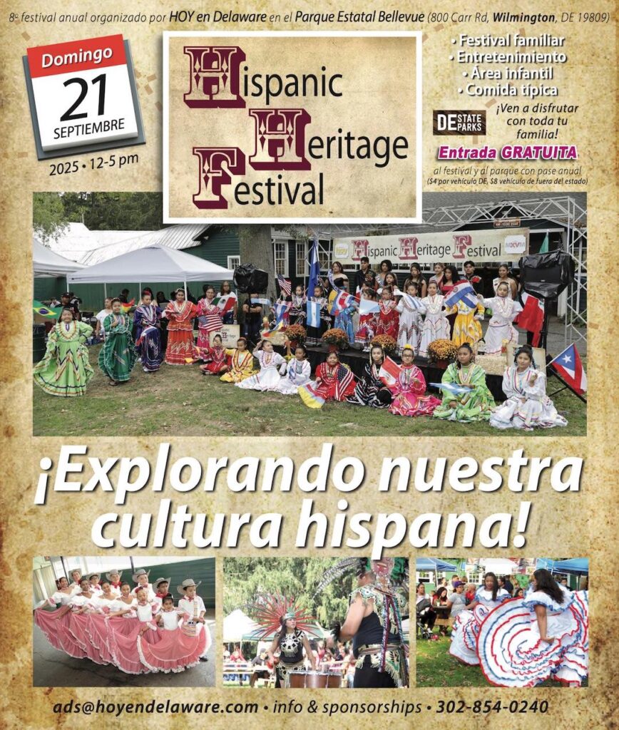Hispanic Heritage Festival 2025 flyer