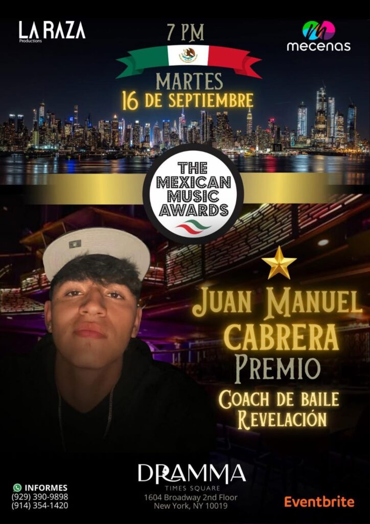 Juan Manuel Cabrera The Mexican Music Awards