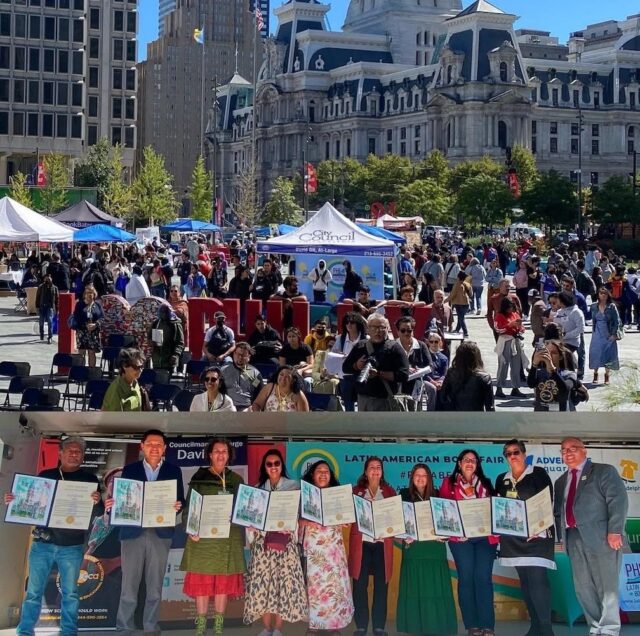 Imagen de archivo de la Feria Internacional del Libro Latinoamericano en el Park Love de Filadelfia (Foto cortesía Ana Omaña).