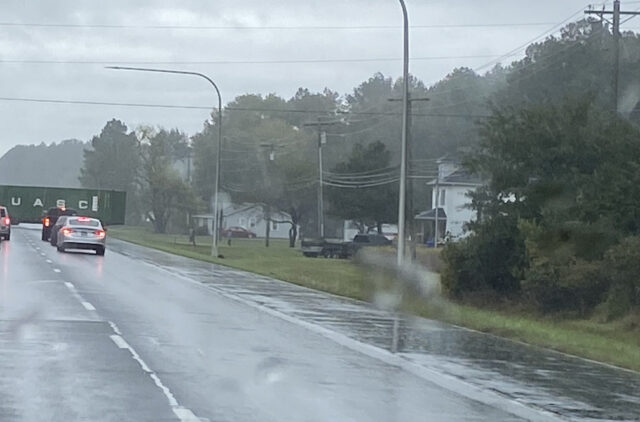 Raining in Sussex County (Photo HOY en Delaware)