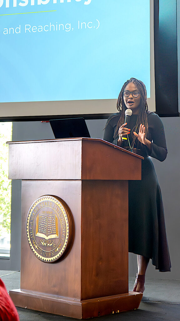 Keynote Speaker Randi Woods (Photo Courtesy CHW)