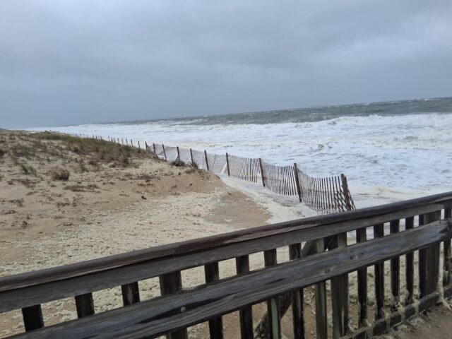 Delaware National Guard is activated to assist with emerging needs posed by coastal flooding and high winds expected to continue through tomorrow (Photo A. Perez)