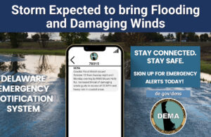 Se espera que una importante tormenta costera traiga fuertes lluvias, inundaciones y vientos dañinos a Delaware