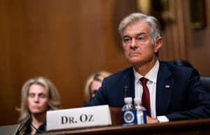 Las quejas sobre deficiencias en Medicare Advantage son comunes, pero la supervisión federal es rara Mehmet Oz comparece ante el Comité de Finanzas del Senado el 14 de marzo para su audiencia de nominación para dirigir los Centros de Servicios de Medicare y Medicaid. (Eric Harkleroad/KFF Health News)