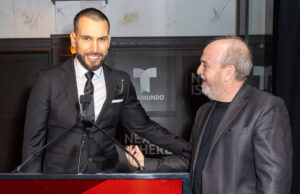 El Señor de los Cielos regresa con su 10ª temporada protagonizada por Rafael Amaya (I-D) Rafael Amaya, Javier Pons Tubio en la presentación de El Señor de los Cielos (Foto cortesía Telemundo)