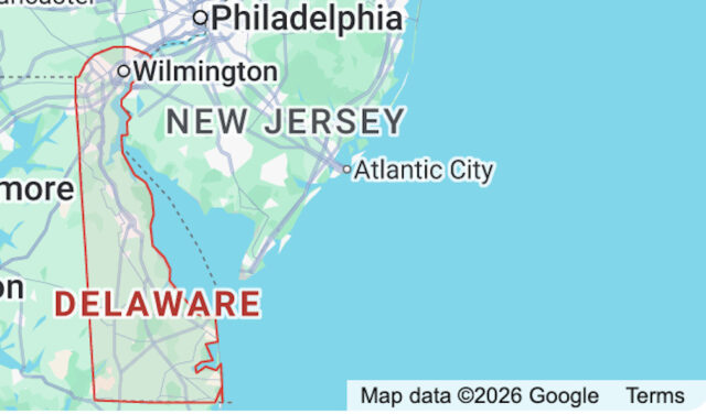 Delaware map