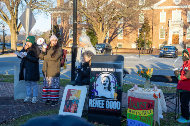 Fotografía correspondiente a la movilización celebrada en Dover el sábado 10 de enero (Foto: Charito Calvachi)