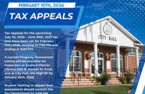 2026 Seaford Tax Appeal Notice