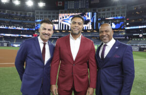 Tres décadas de pasión deportiva comienzan con el World Baseball Classic 2026 Edgar Gonzalez + Carlos Alvarez 1 (Photo credit – FOX Sports)