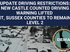 Level 1 Driving warning lifted for New Castle County