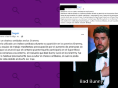 Por qué dicen que Bad Bunny usó un chaleco antibalas durante los Grammy Bad Bunny