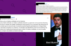 Por qué dicen que Bad Bunny usó un chaleco antibalas durante los Grammy Bad Bunny