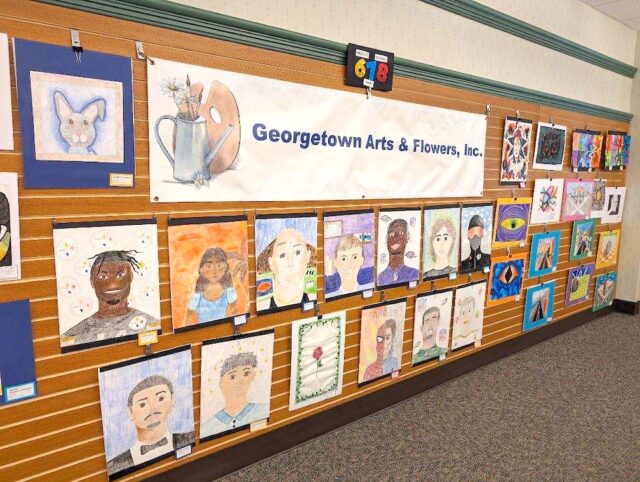 2025 Student Art Show Exhibit