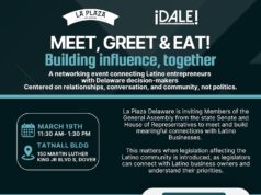 Reunión de pequeños negocios y políticos en Dover